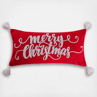 Road Trip Merry Christmas Pillow