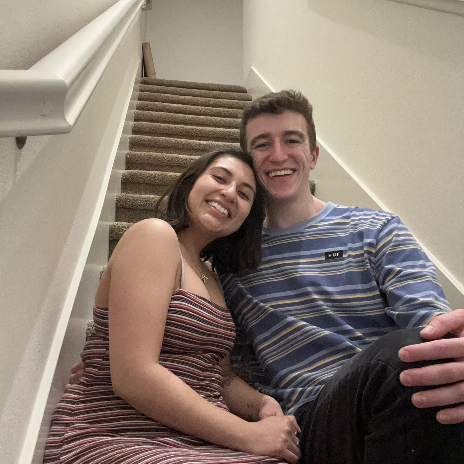 The day we moved in!
