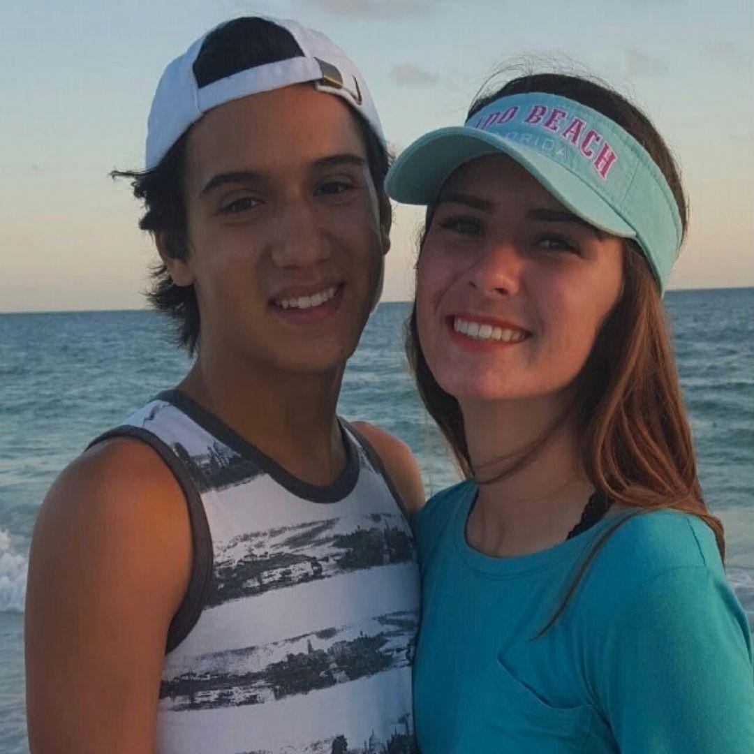 Our very first picture together from when we started dating back in our sophomore year of high school in 2016.