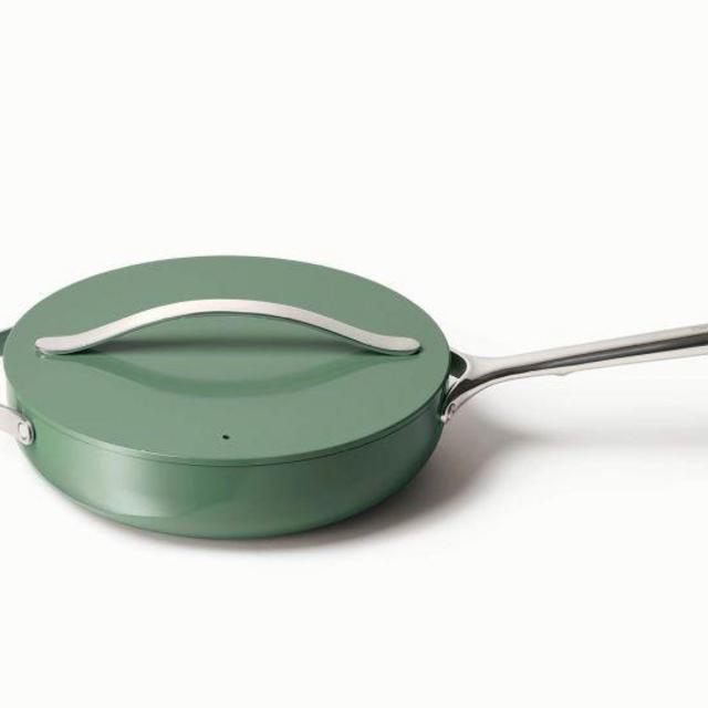 Non-Stick Ceramic 4.5 Quart Sauté Pan, Non-Toxic Coating