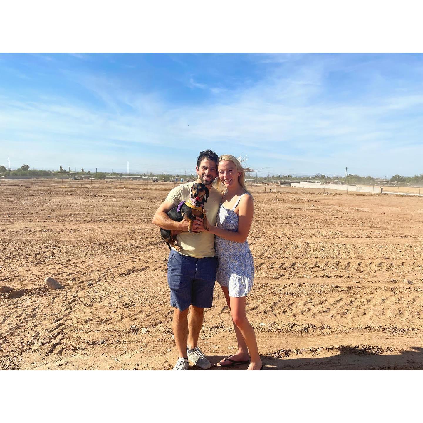We bought some dirt! Phoenix, AZ. May 2022