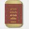 Terracotta - Great Minds Drink Alike