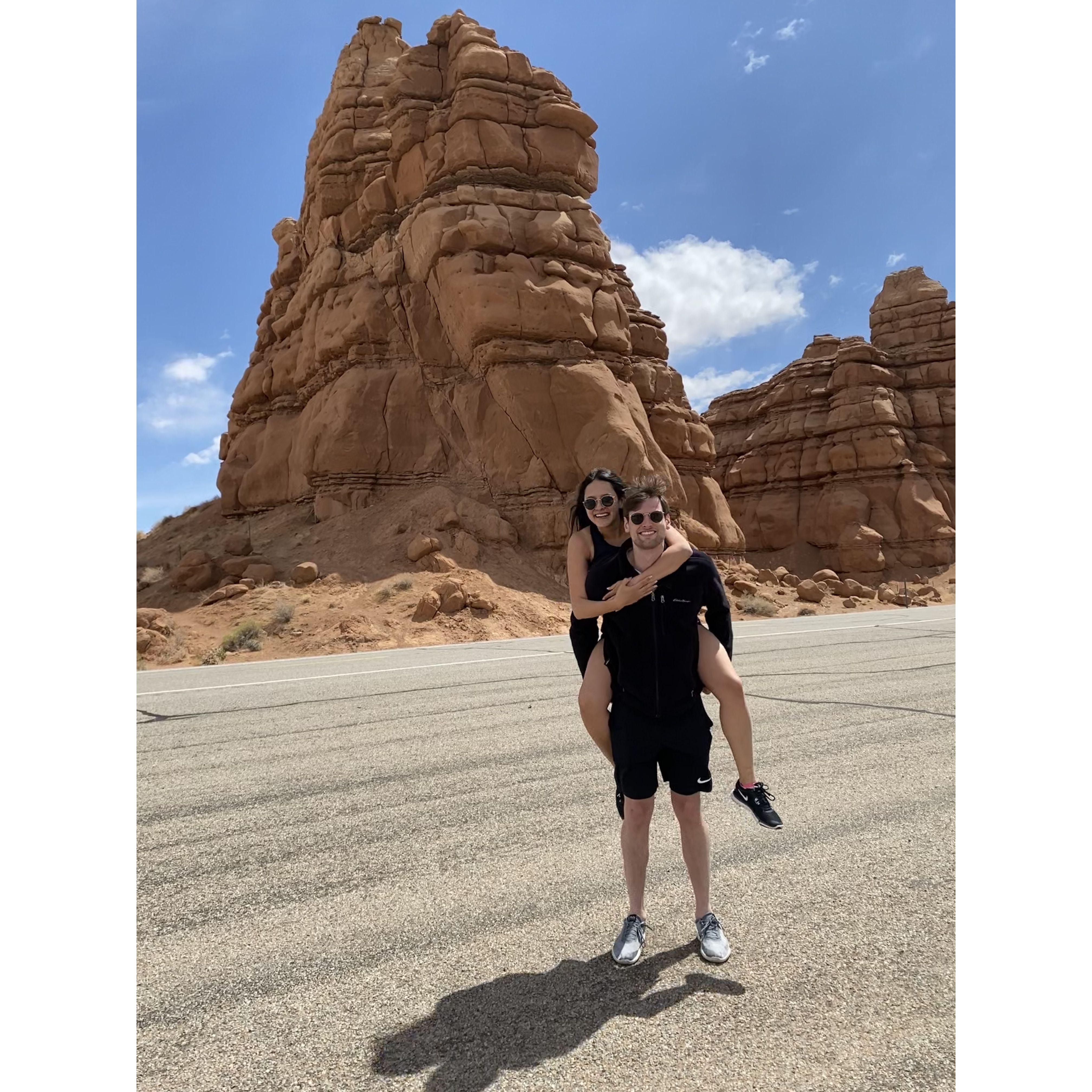 This was a neat trip. We visited Lake Powell, Arizona and rented a houseboat with friends. We discovered the best burrito we've ever had at a gas station in the middle of the desert.