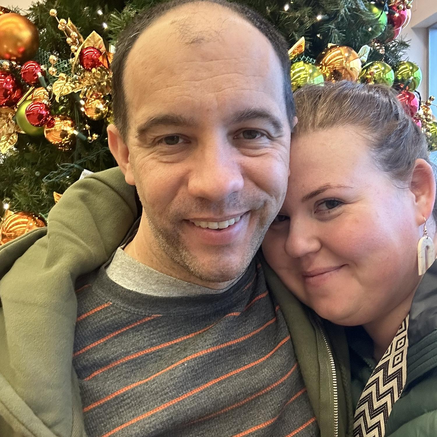 Saying goodbye at the airport after a lovely week! 11.30.2024