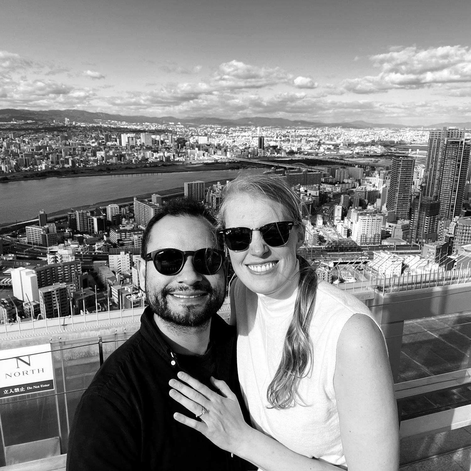 Engagement in Osaka, Japan