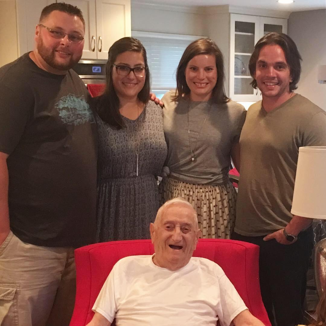 Grandpa’s 95th birthday in Illinois
