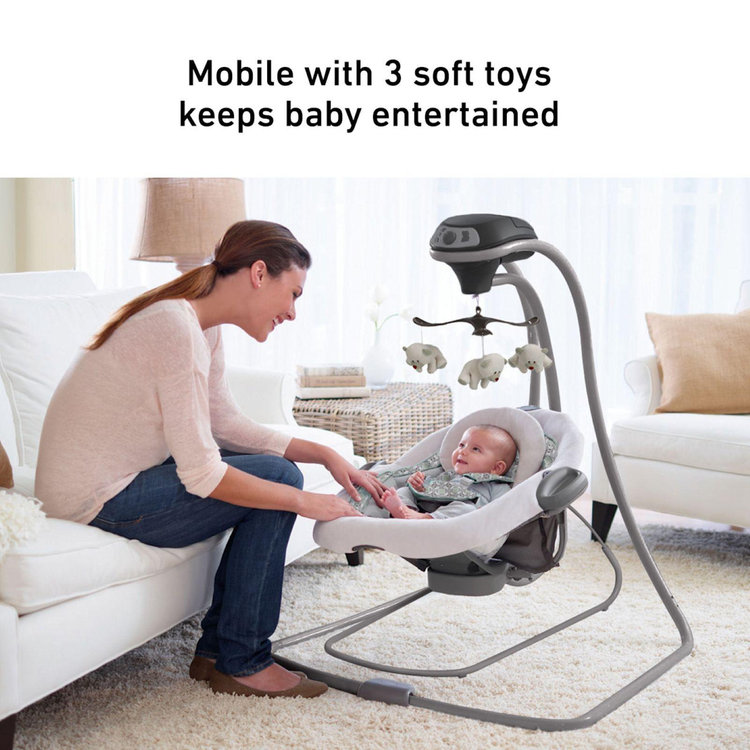 Graco®, DuetConnect LX Swing & Bouncer | Zola Baby