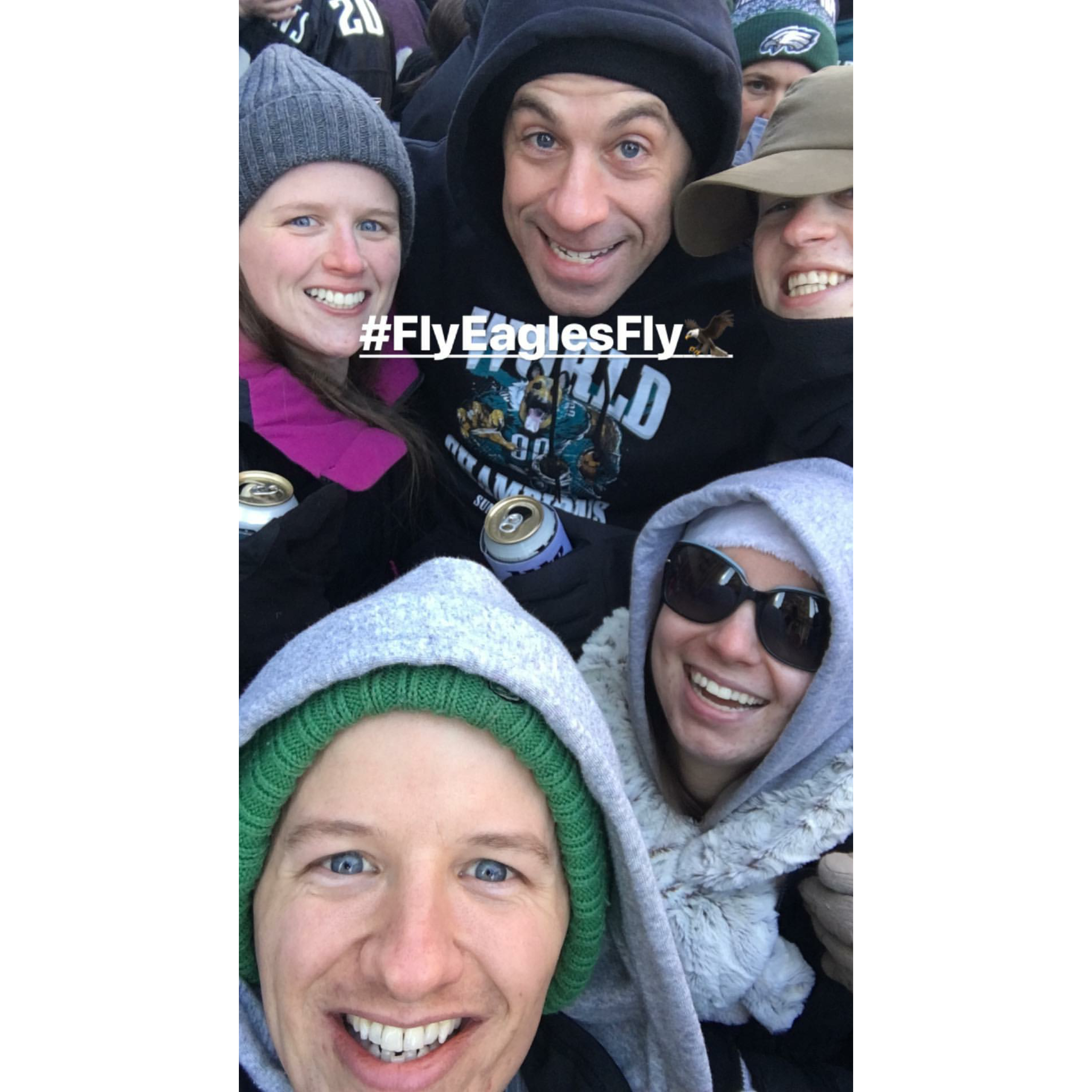 Eagles Superbowl Parade together!