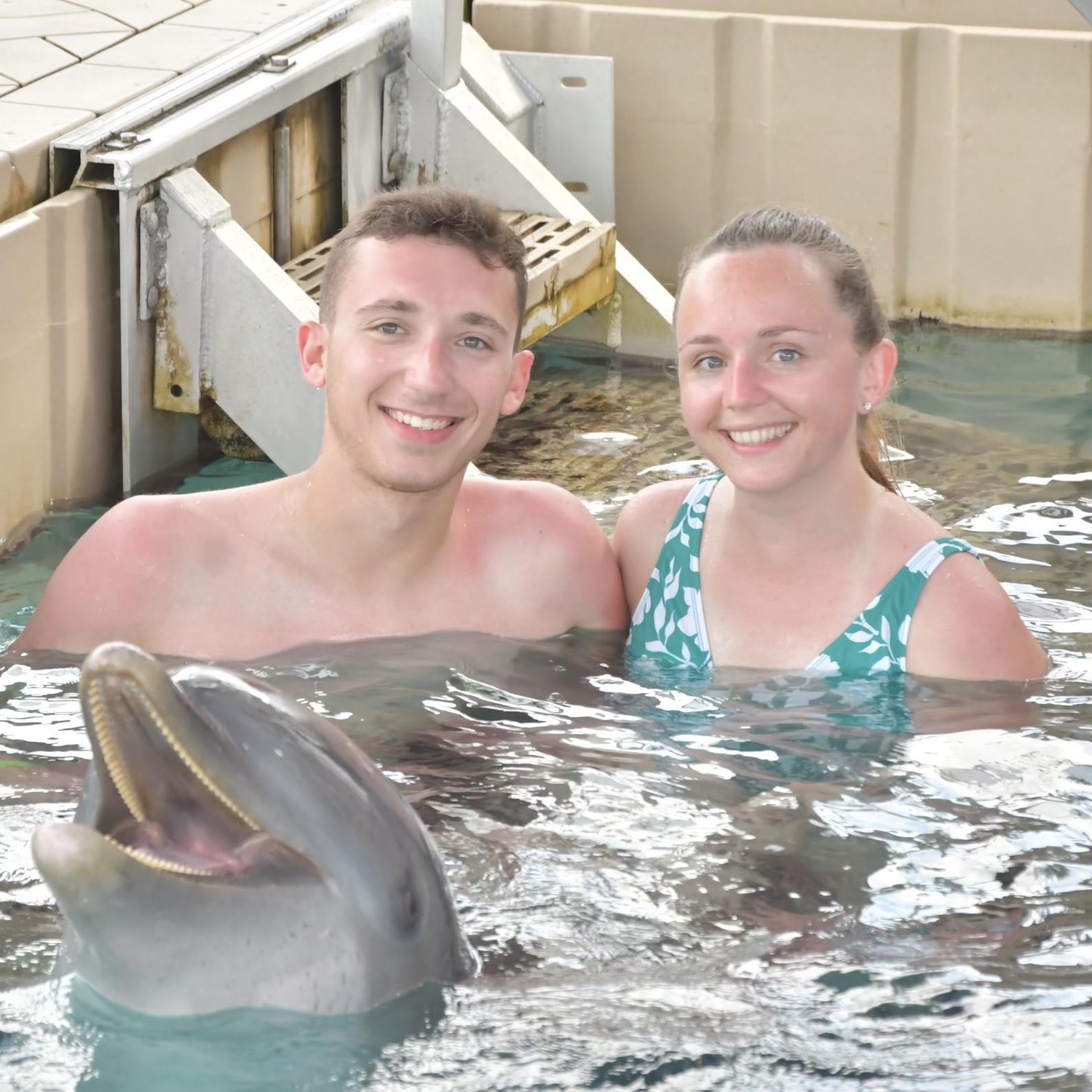 Swimming with dolphins!