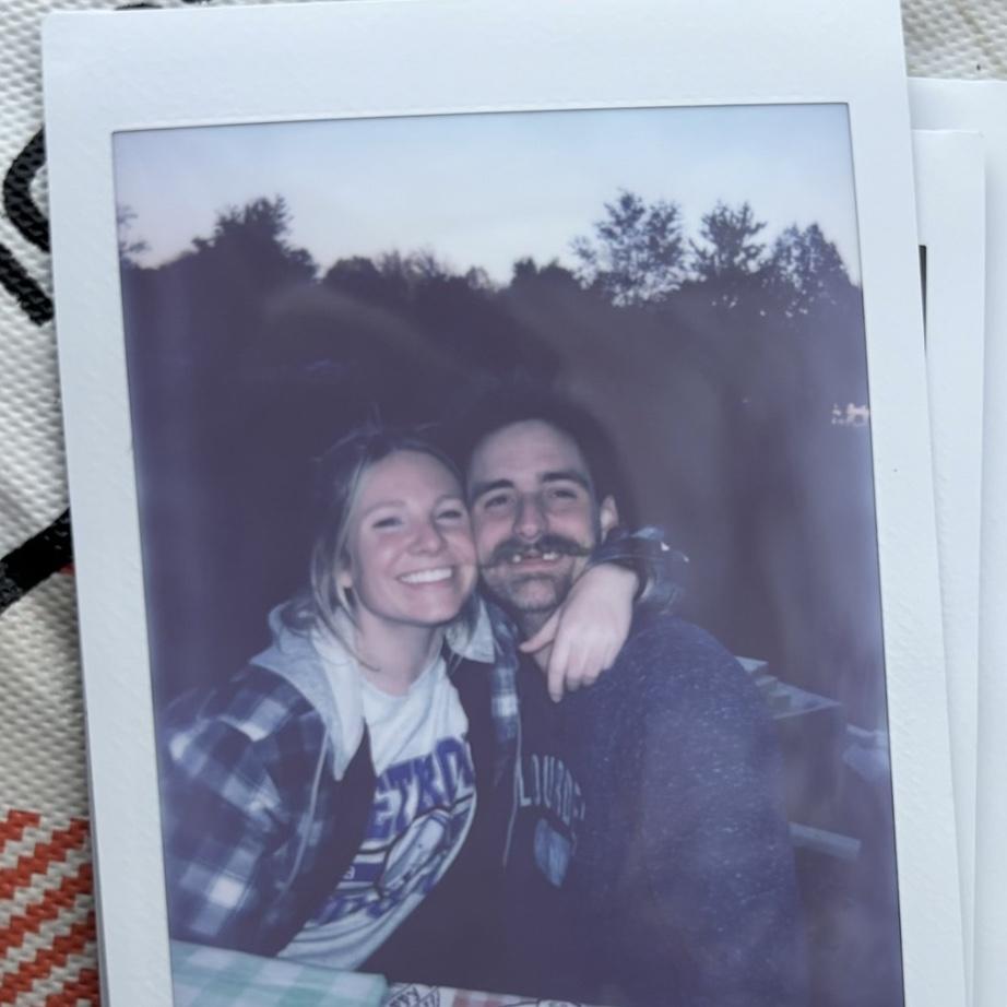 The night we said “I love you” for the first time. We saw a shooting star right after!