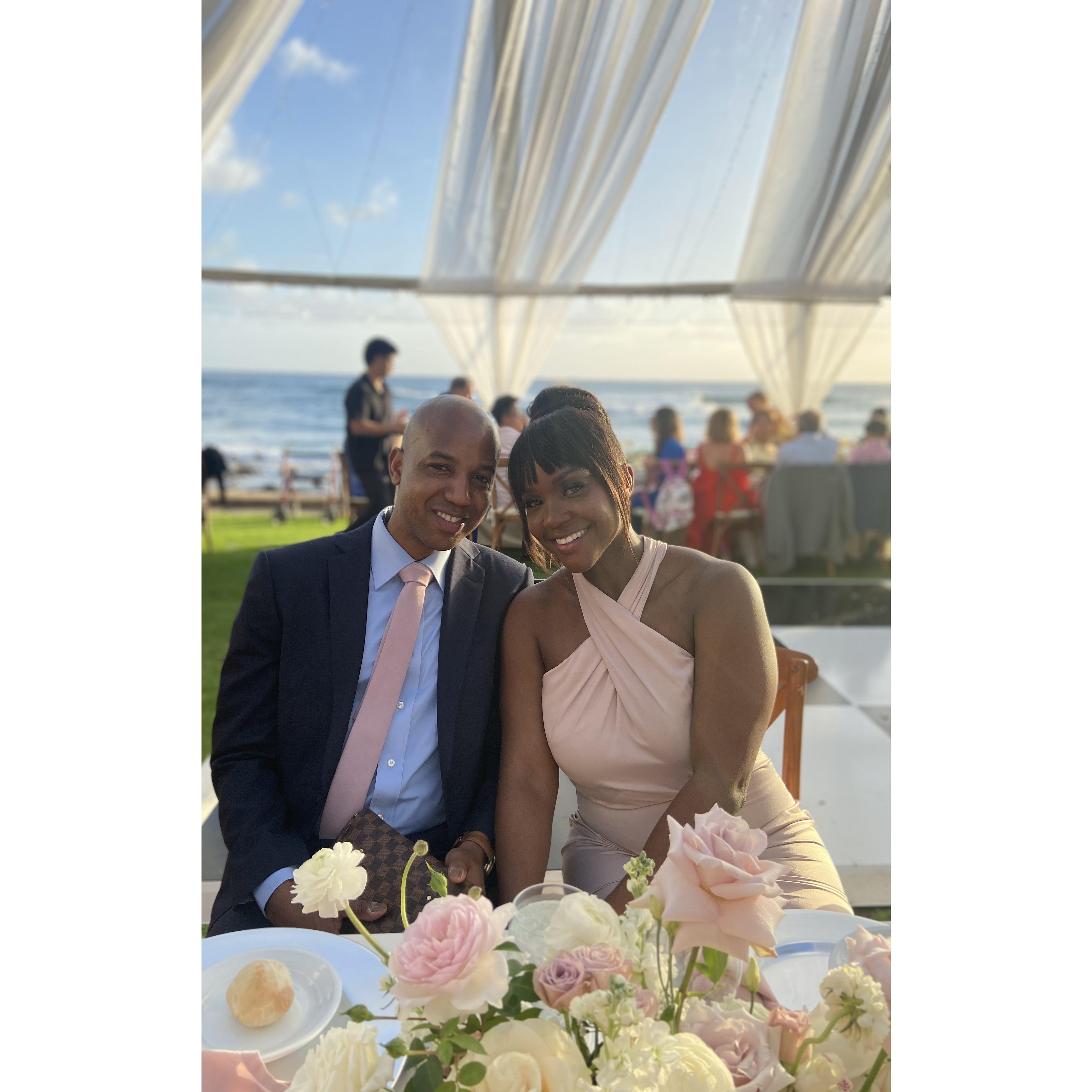 At our friends' beautiful wedding in Hawaii in February 2023, the next one we attend will be our own!