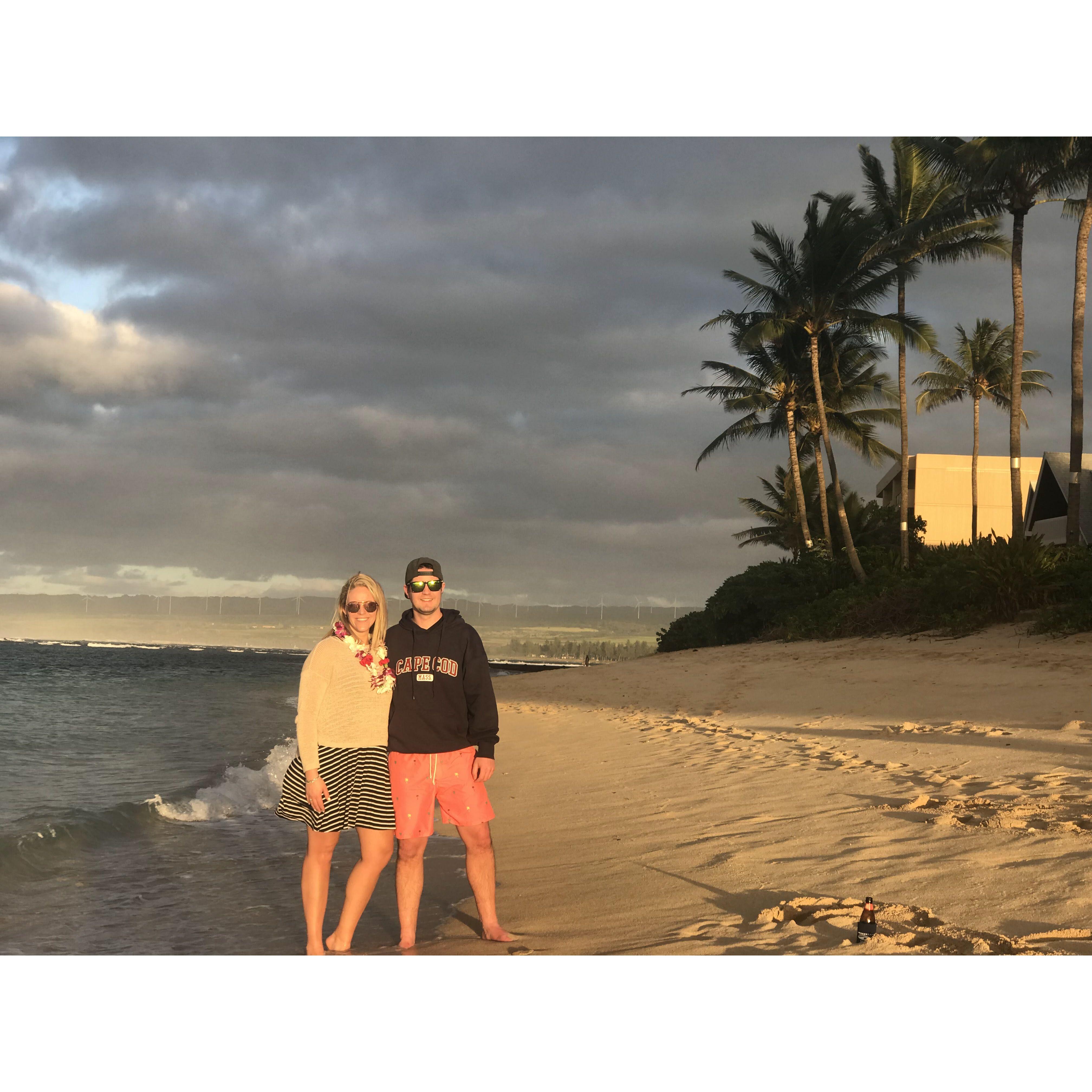DEC. 2018 - celebrating Christmas in Hawaii with Jojo & Courtney. 