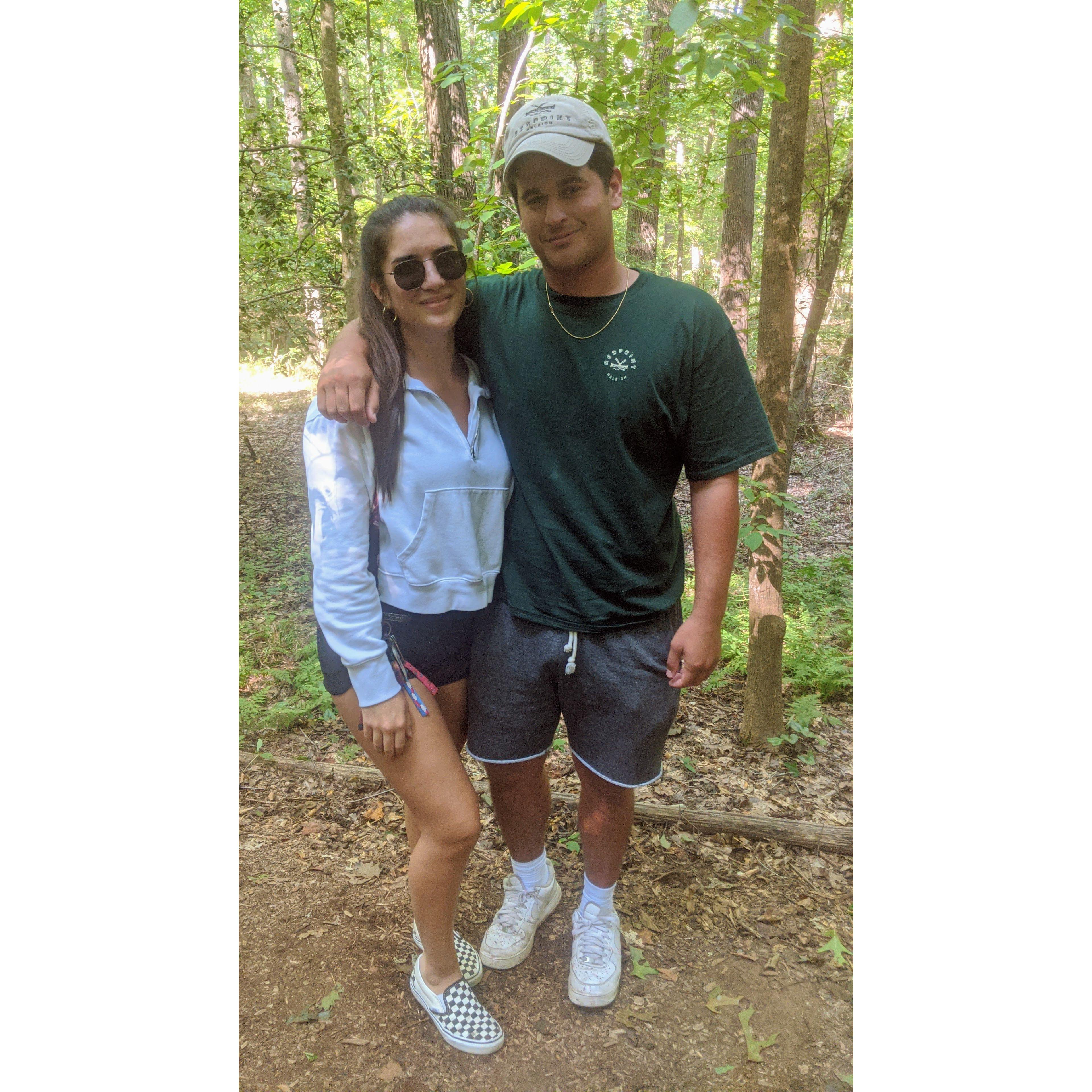 One of our first dates