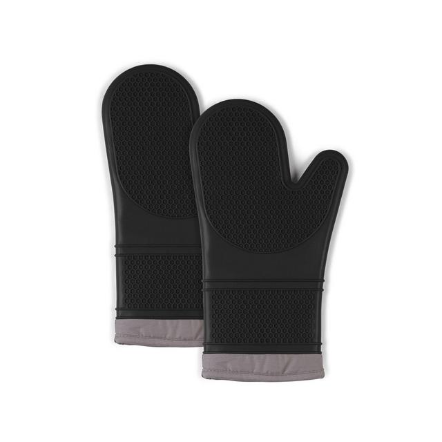 Town & Country Living Silicone 2-Pc. Oven Mitt Set