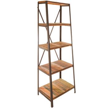 Antique Panel Five-Tiered Shelf