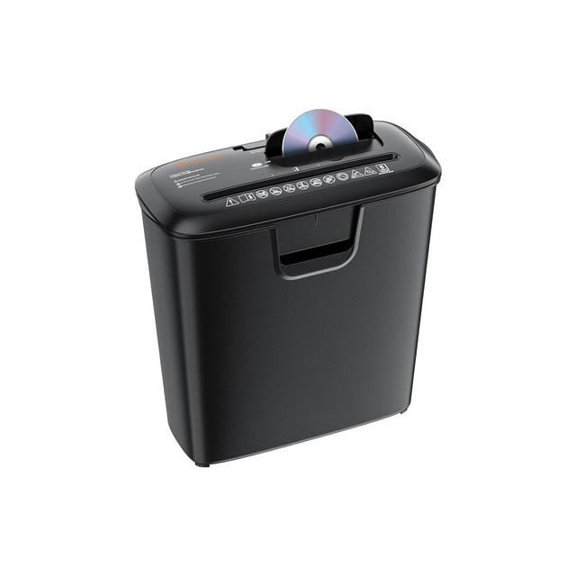 Bonsaii 8-Sheet Strip Cut Home Office Paper Shredder, CD/Credit Card Shredder Machine with Overheat Protection, 3.4 Gallons Wastebasket