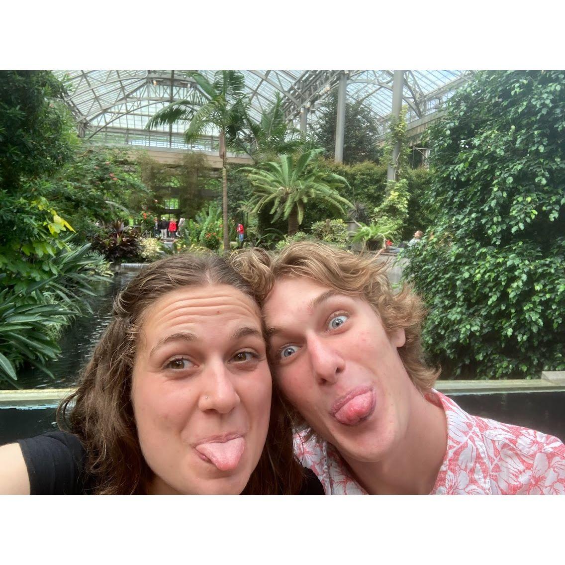 Happy one year anniversary at Longwood Gardens!