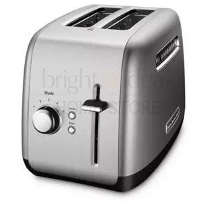 KitchenAid 2-Slice Toaster with Manual Lift Lever - Contour Silver