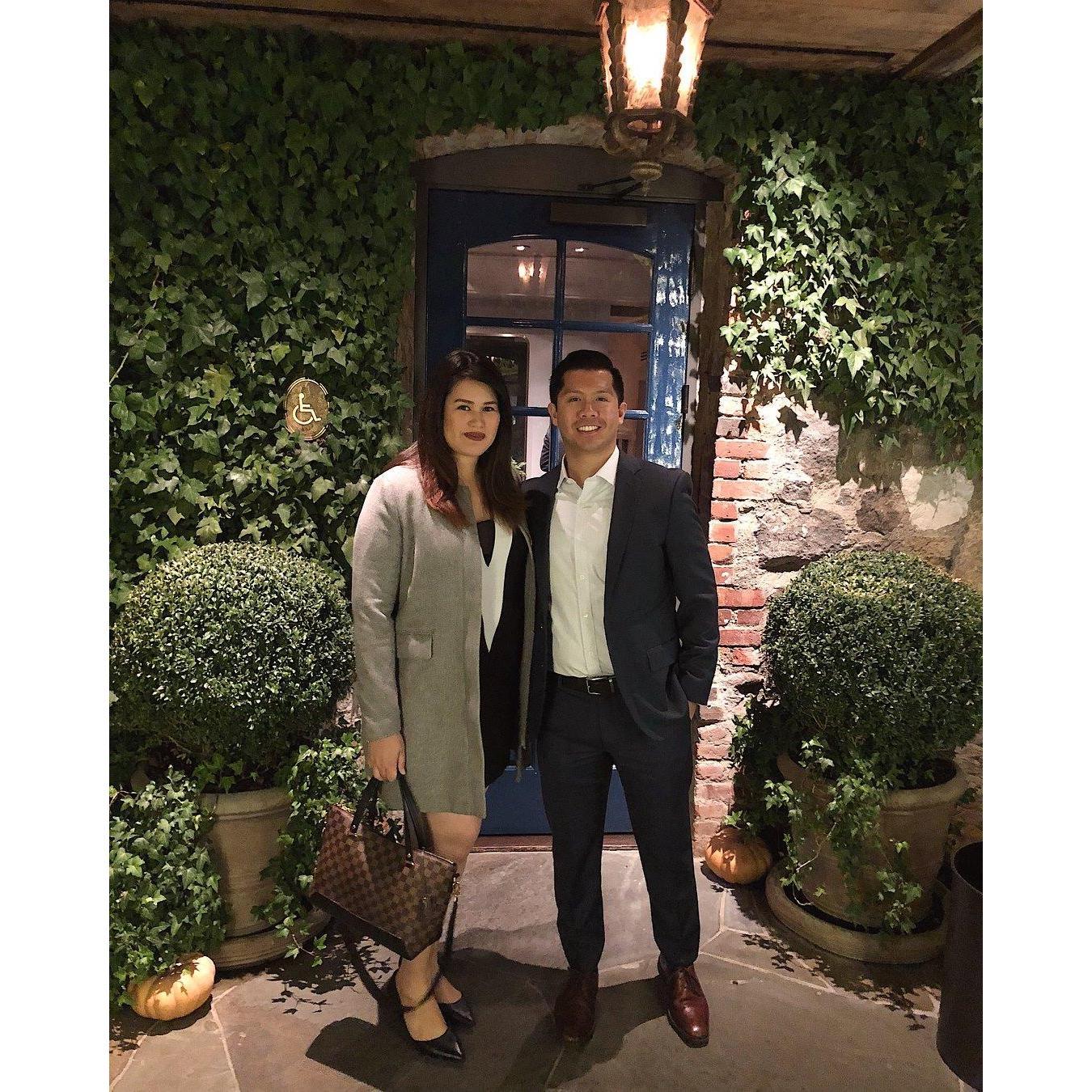 Our most awaited dinner date at the French Laundry in Napa Valley