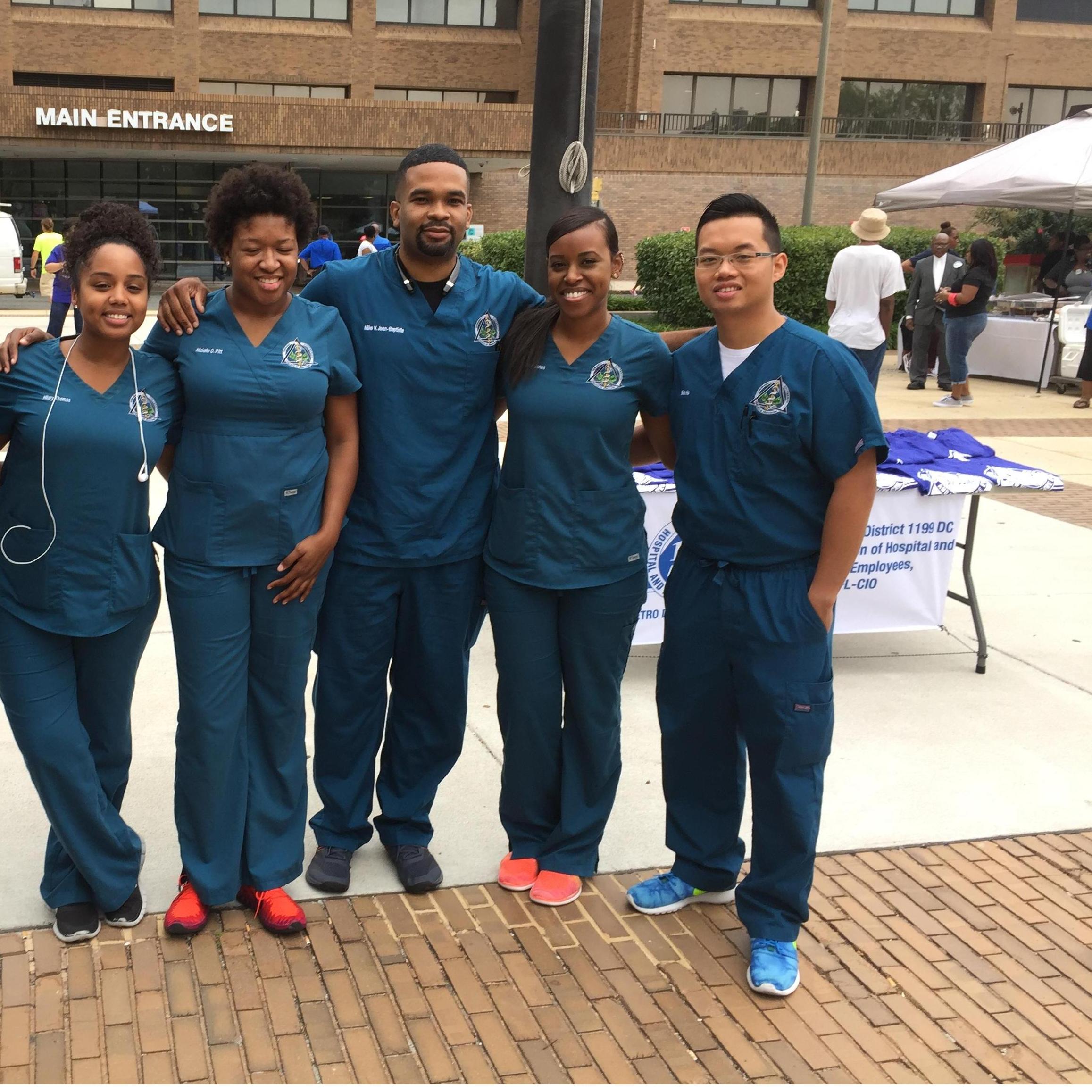 Back when it all started! Out and about serving our community
