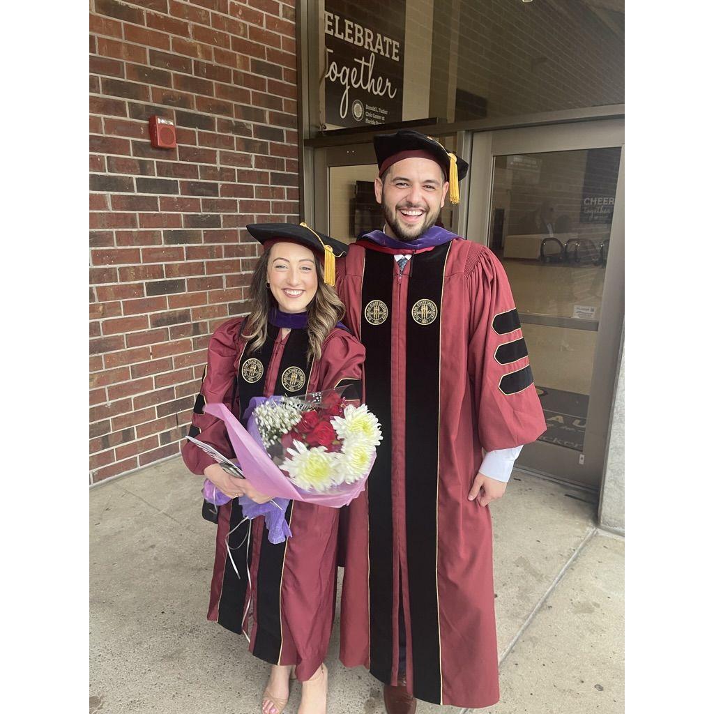 Law school graduation day.