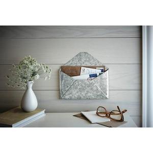 Galvanized Metal Envelope Mail Holder - Threshold™