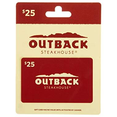 Outback Steakhouse Gift Card