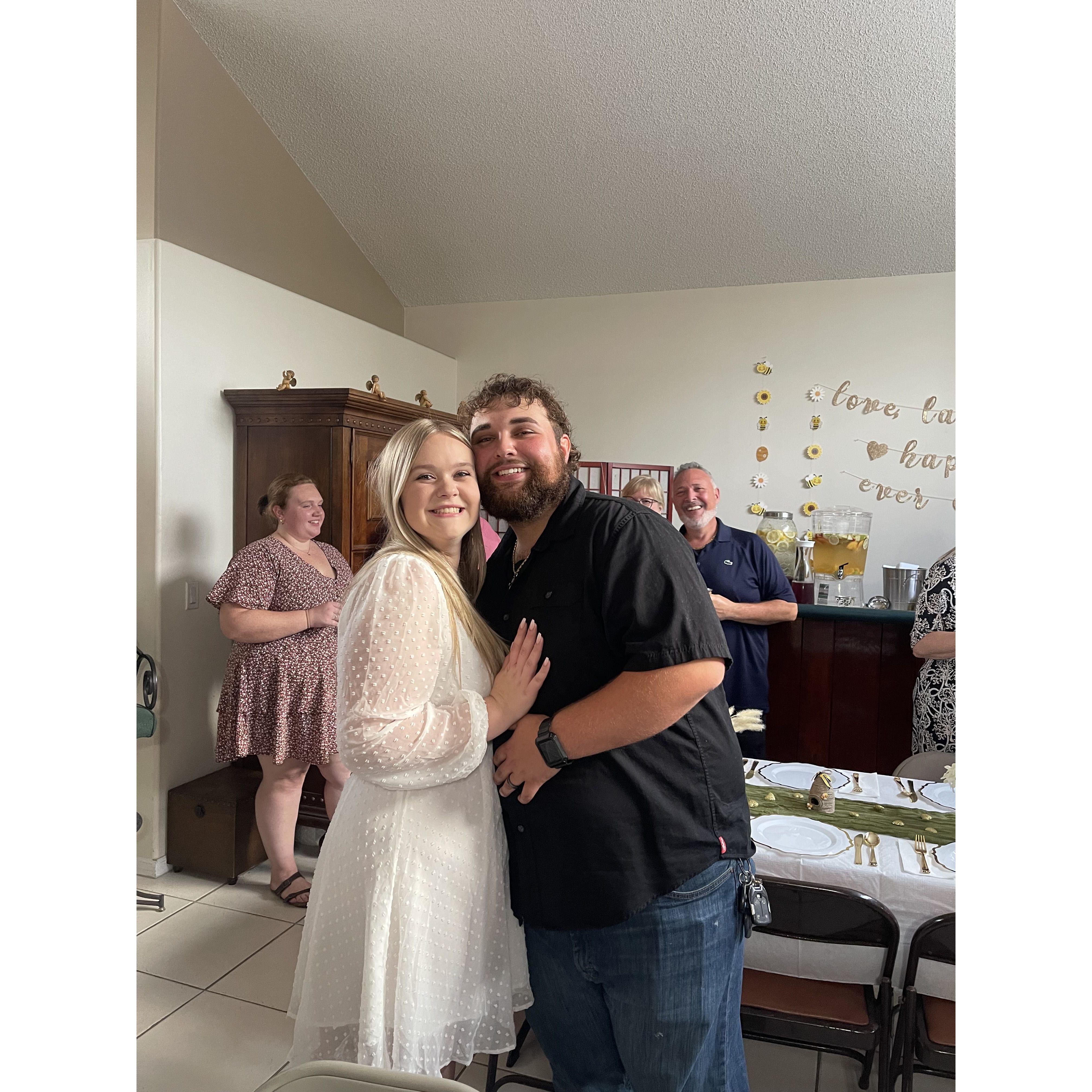 Another pic from the family engagement party!