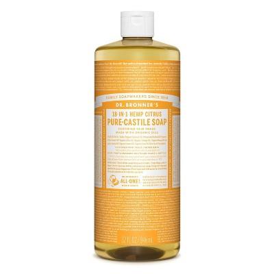 Dr. Bronner&#39;s 18-In-1 Hemp Pure-Castile Soap - Citrus - 32 fl oz
