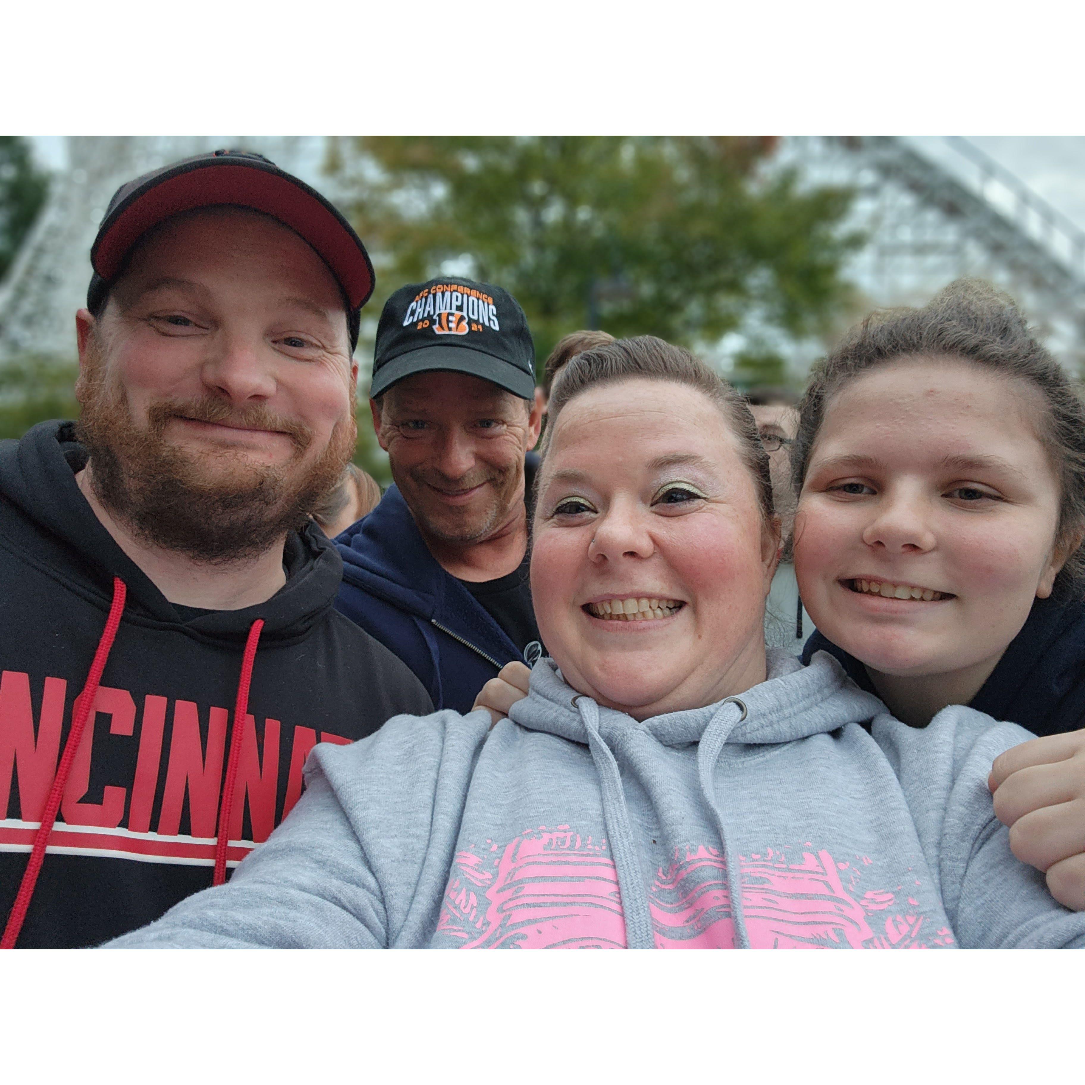 Good night of scares with good friends at Kings Island's Halloween Haunt.