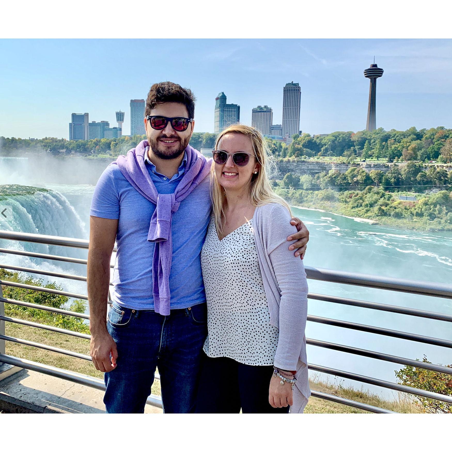 Our first anniversary trip - Niagara Falls