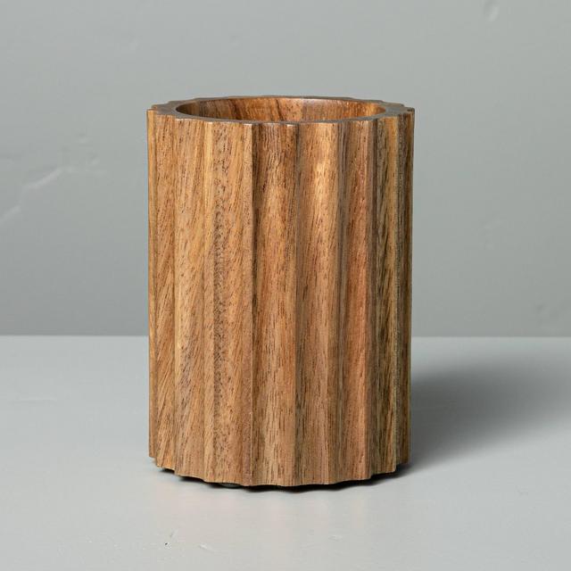 Acacia Wood Bath Tumbler - Hearth & Hand™ with Magnolia