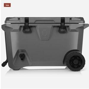 BrüTank 55-Quart Rolling Cooler | Charcoal
