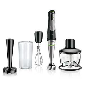 Braun MultiQuick 9 Hand Blender with Whisk, Masher, Beaker and Chopper