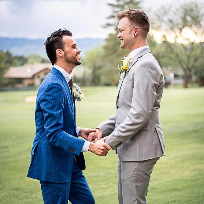 Just after our ceremony