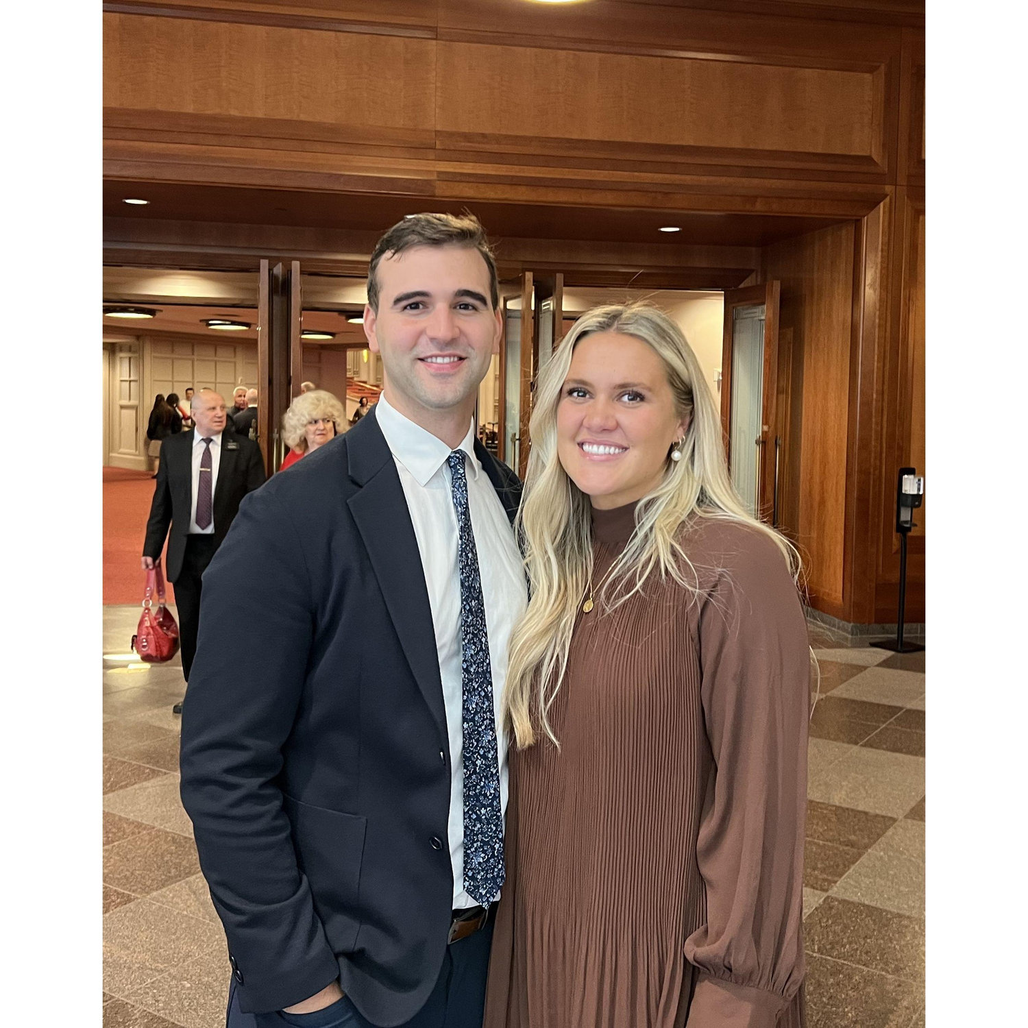 Our first official photo together