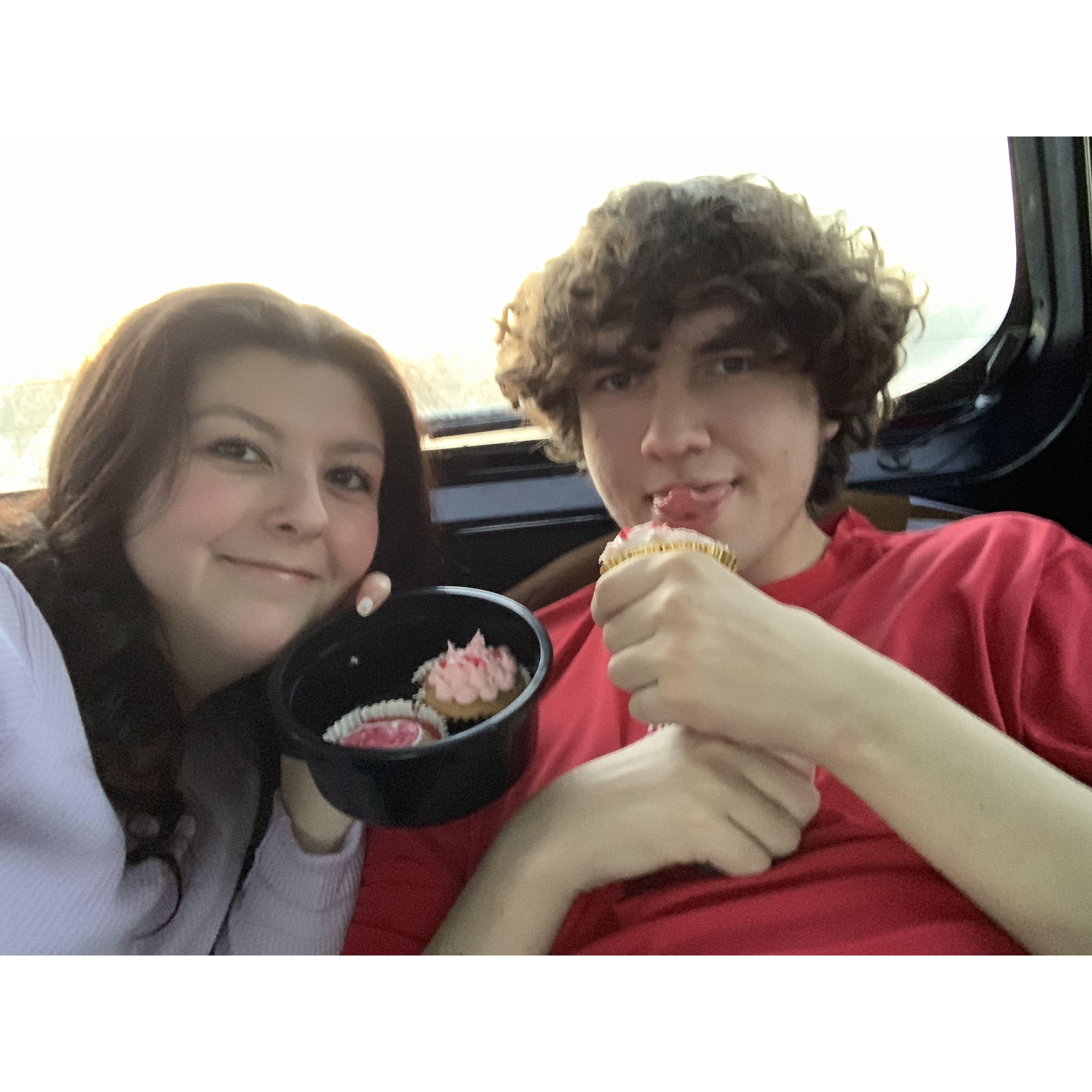 Our first Valentine's Day!