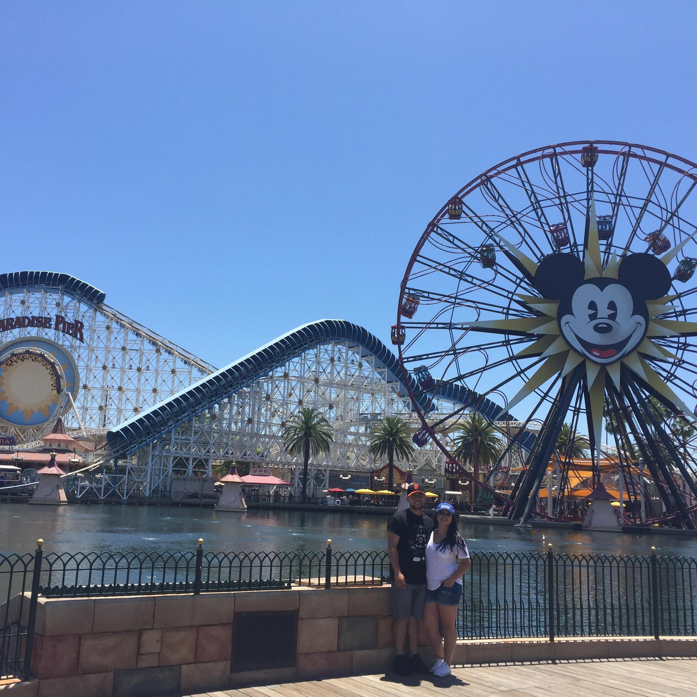 Park hopping until our feet fell off