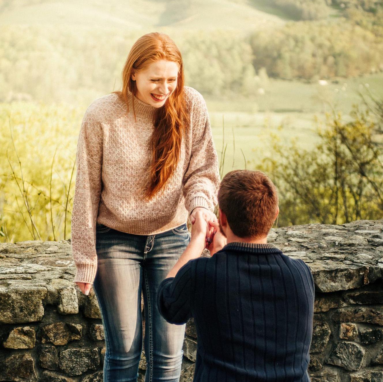 Popping the question…