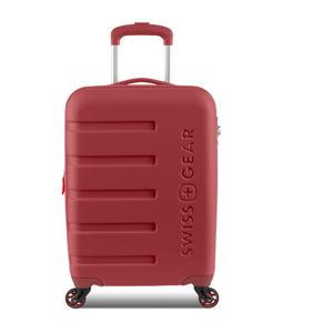 SWISSGEAR Signature Large Checked Spinner - Cinnamon Brown