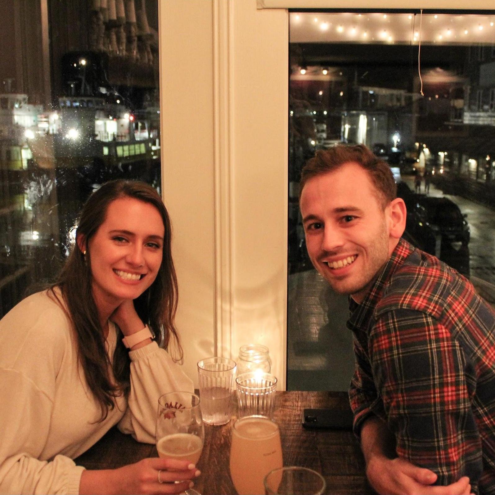 Dinner at Ri Ra in Portland, ME
