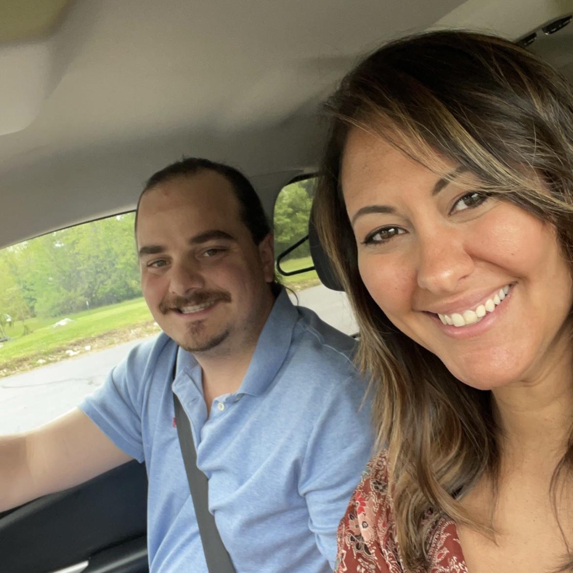 May 9,2021. This was the day after we got engaged!