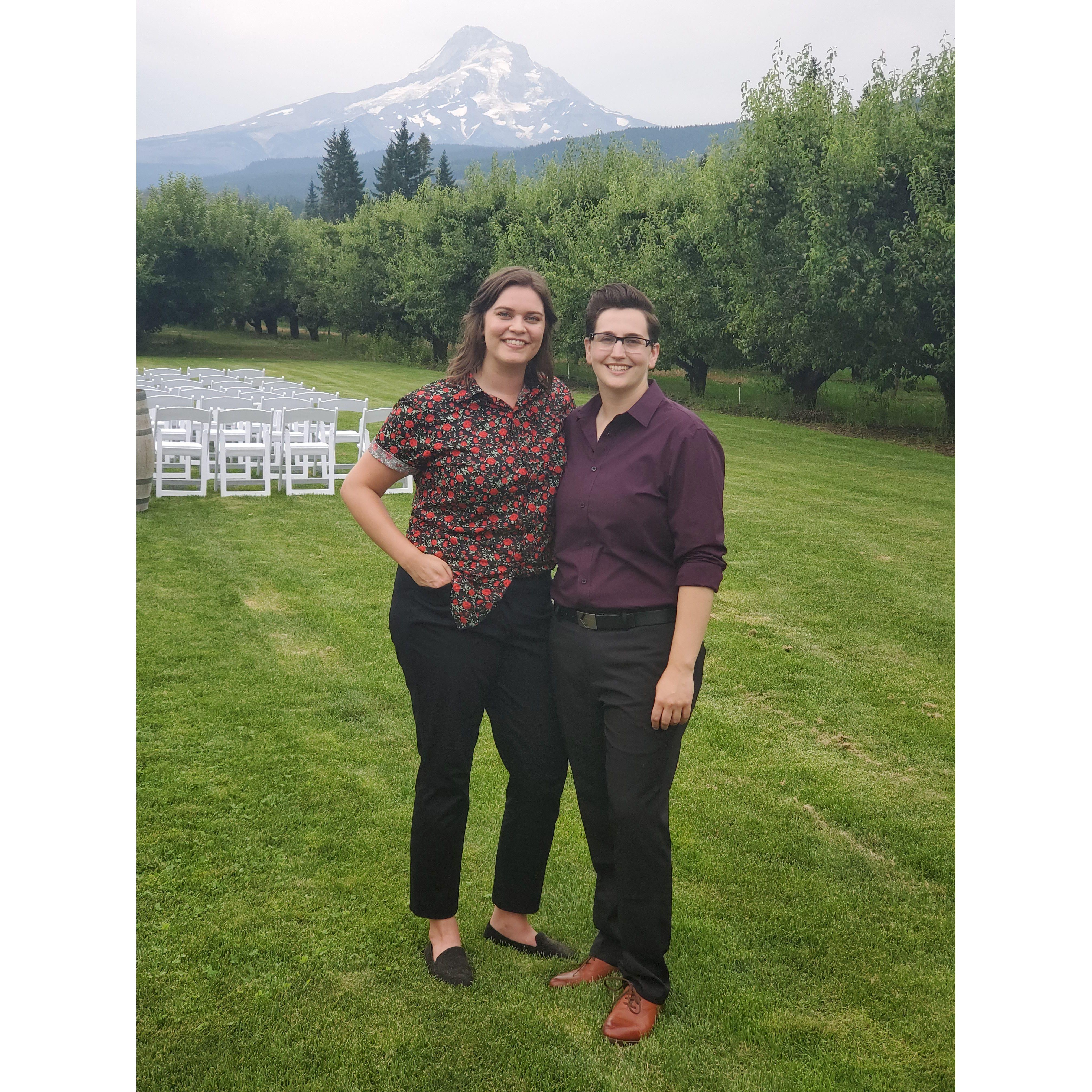 Celebrating our friends Kaitlyn and Dalton's wedding