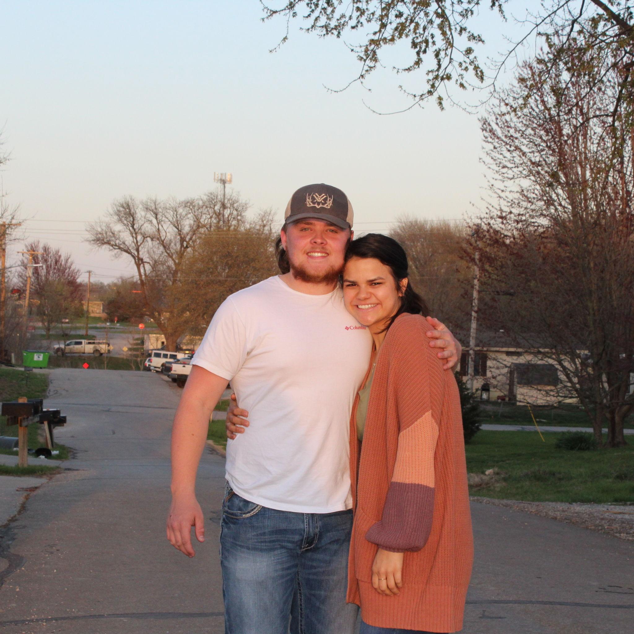 Our first photo together!