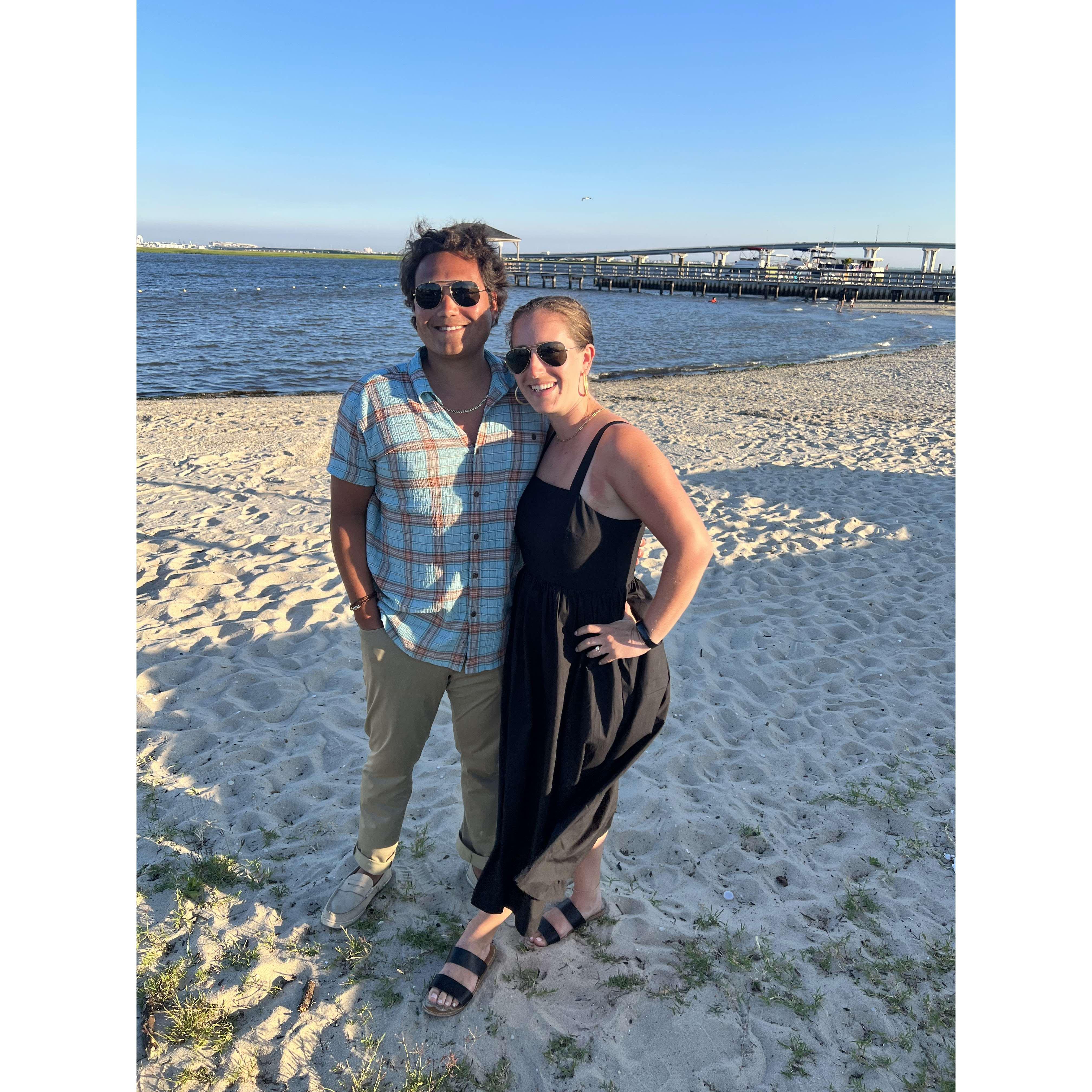 Ocean, City New Jersey on Joe's 32nd birthday