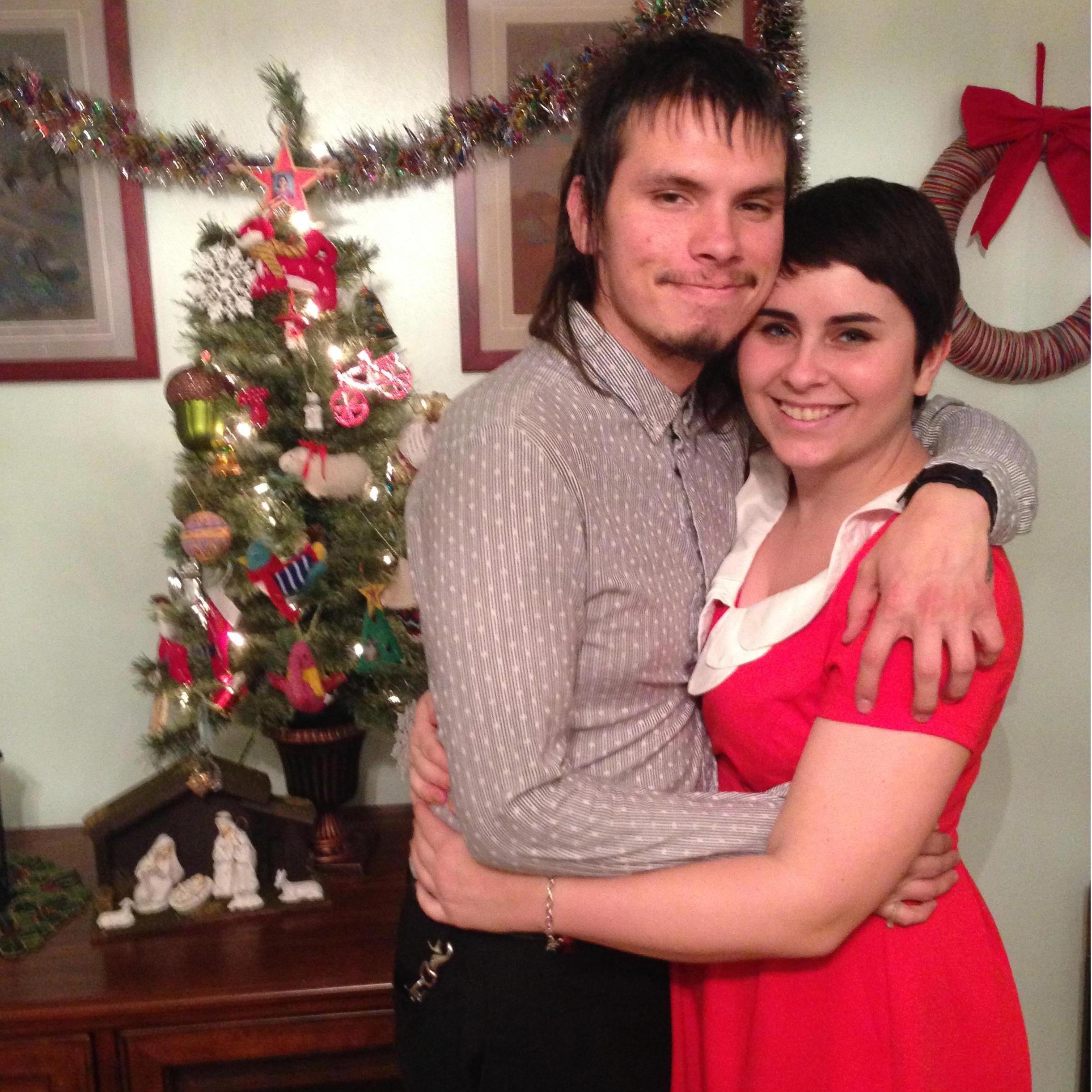 Our first Christmas together 2013
