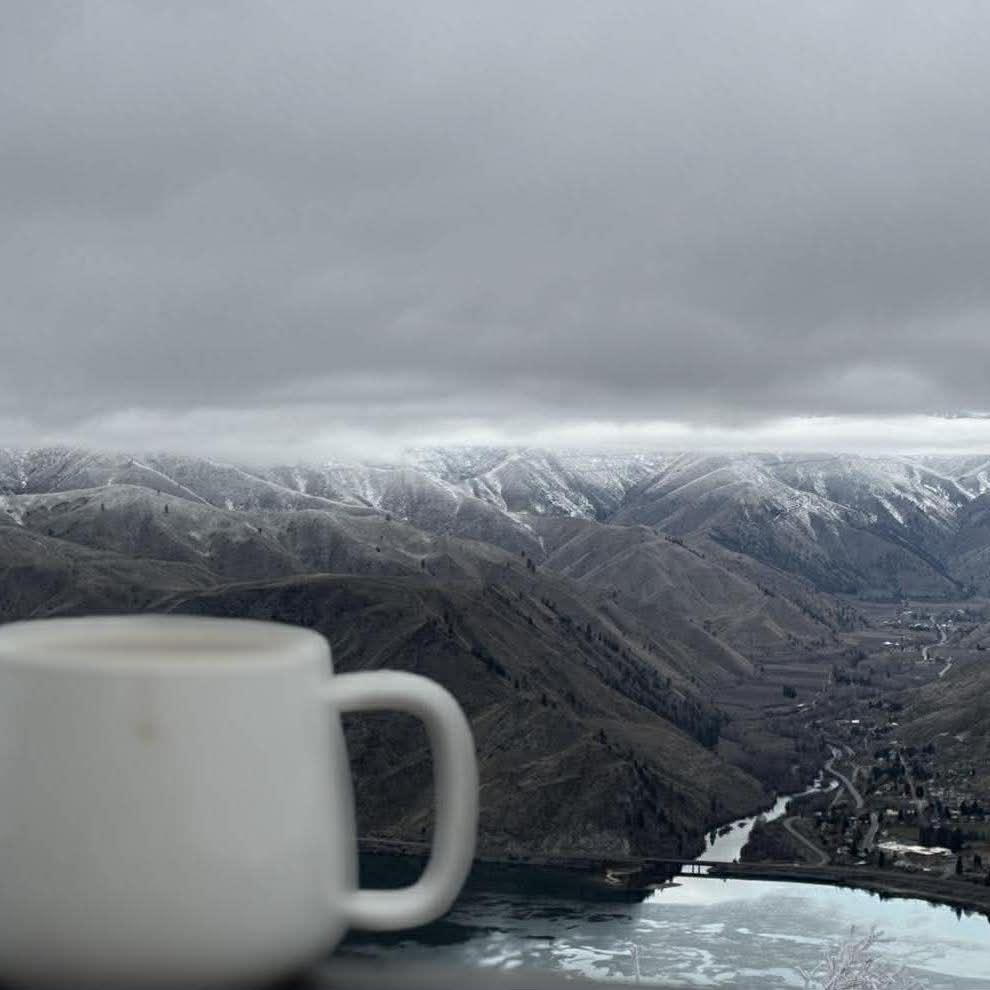 The view from the "Yes!"