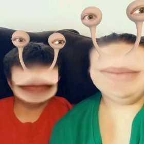 Thank you Snapchat for making us look like aliens