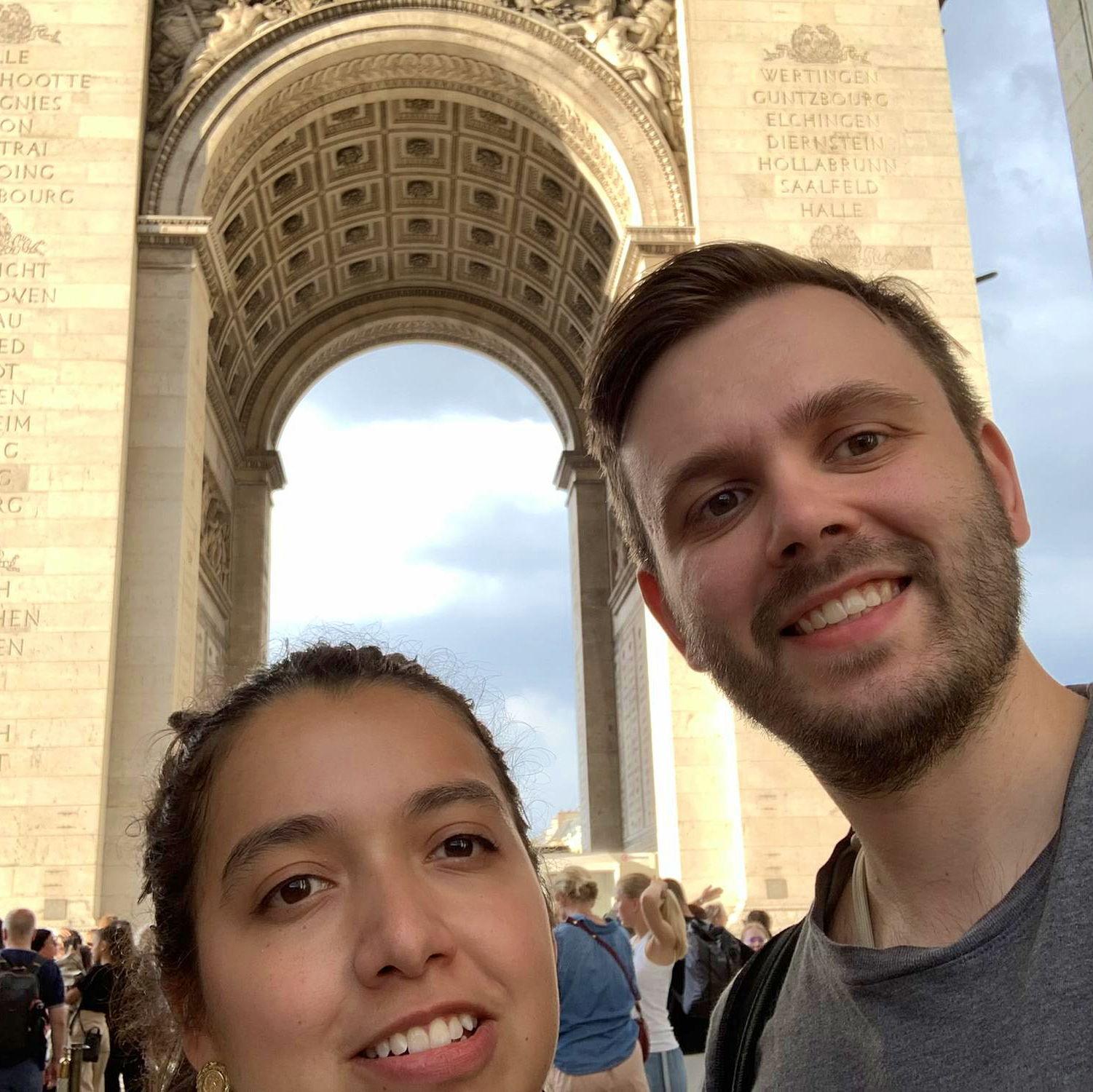 Arc de triomphe, Paris.