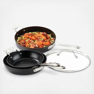 Essentials Nonstick 4-Piece Cookware Set